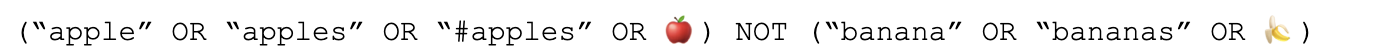 Figure 2: Boolean Query with Plurals Which Doesn’t Catch All Possibilities